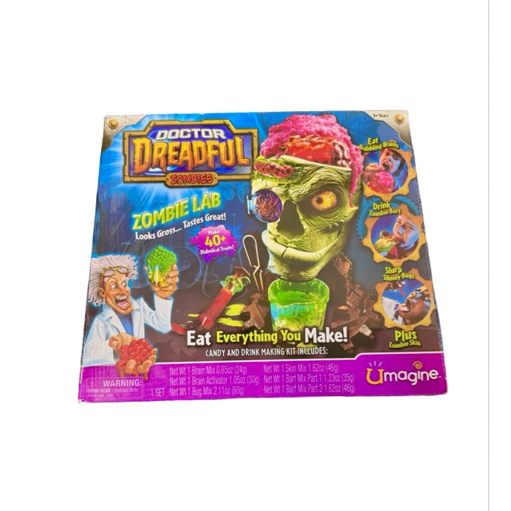 NIB Doctor DREADFUL ZOMBIES ZOMBIE LAB by Spin Masters Ages 5 & up